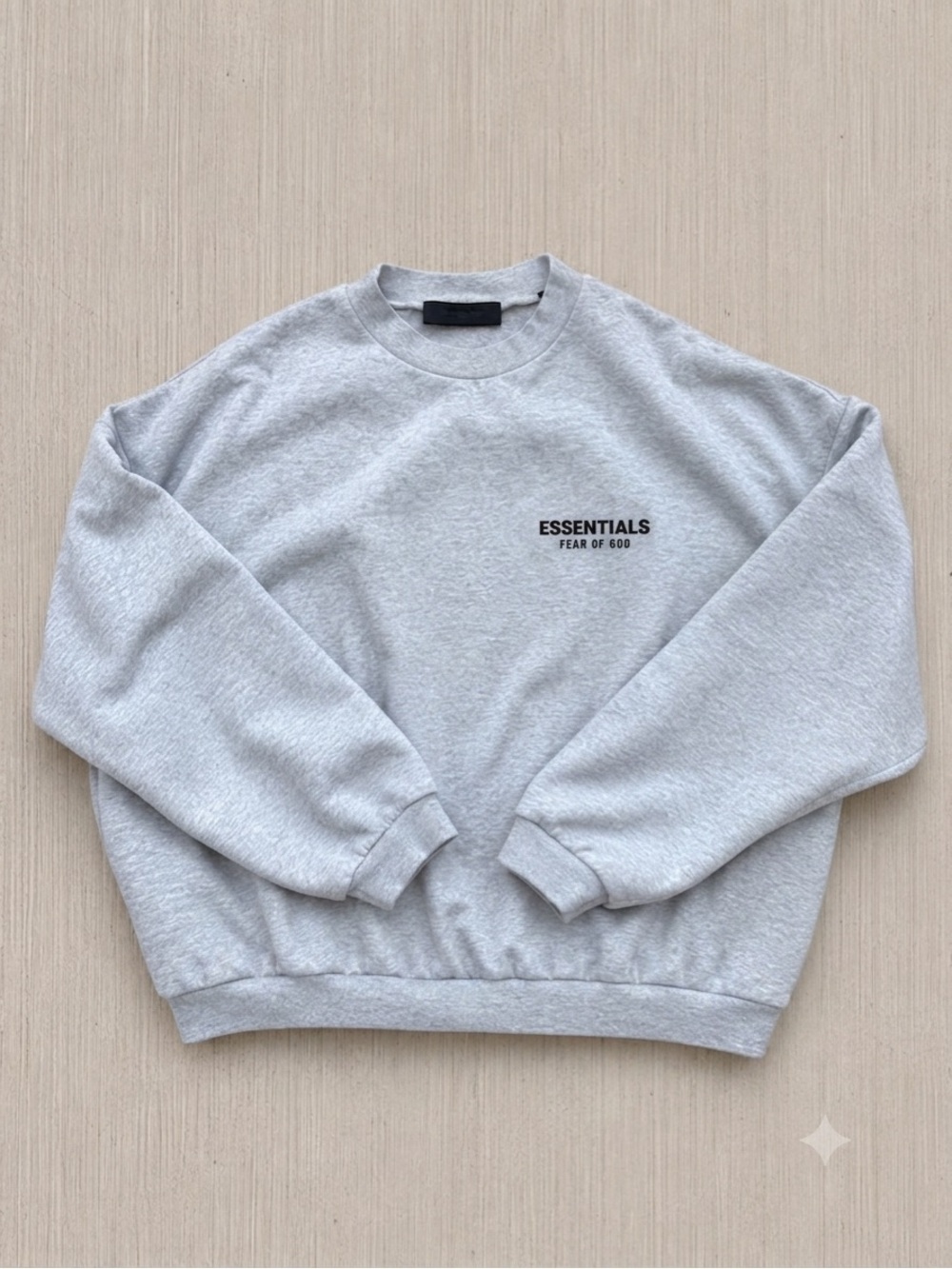 Fear of God Essentials Gray Crewneck Sweatshirt with pockets Men’s (Size Large )